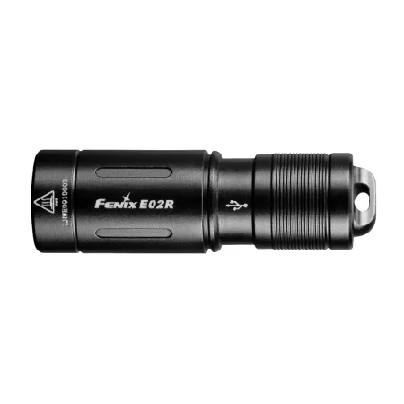 Latarka LED Fenix E02R czarna