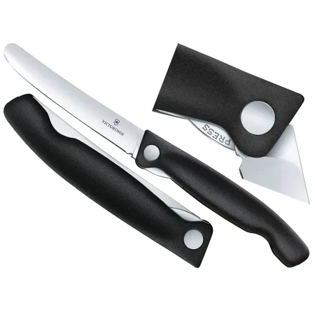 Nóż Victorinox Swiss Classic 6.7803.FB gładki, czarny, składany