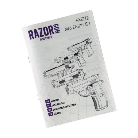 Pistolet wiatrówka RazorGun Maverick 84 4,5 mm BB CO2