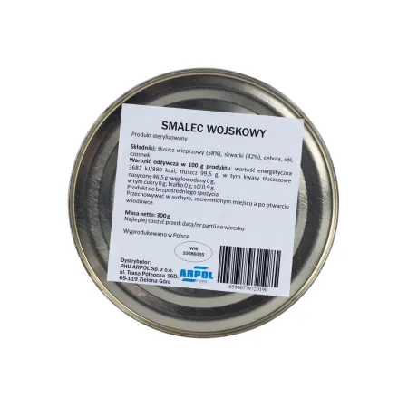 Smalec Arpol wojskowy 300 g