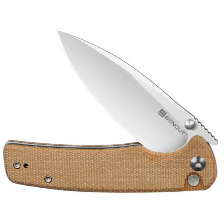 Nóż składany Sencut Sachse S21007-3 brown micarta