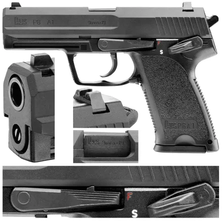 Replika pistolet ASG Heckler&Koch P8 A1 6 mm green gas