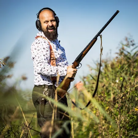 Ochronniki słuchu aktywne RealHunter Active ProSHOT BT czarne