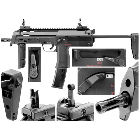 Replika pistolet maszynowy ASG Heckler&Koch MP7 A1 6 mm BB elektryczna