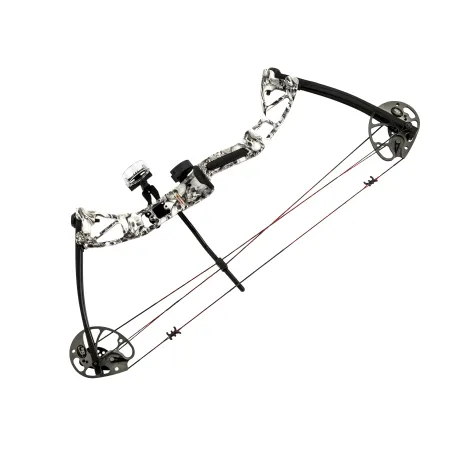 Łuk bloczkowy dla dorosłych i młodzieży Poe Lang Rex 15-55 lb 28" skull camo