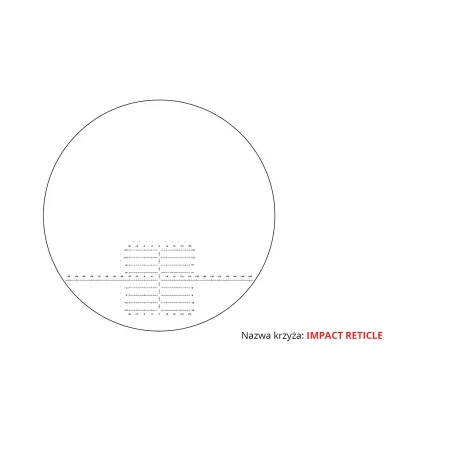 Luneta obserwacyjna Leupold GR 12-40x60 HD Impact Reticle