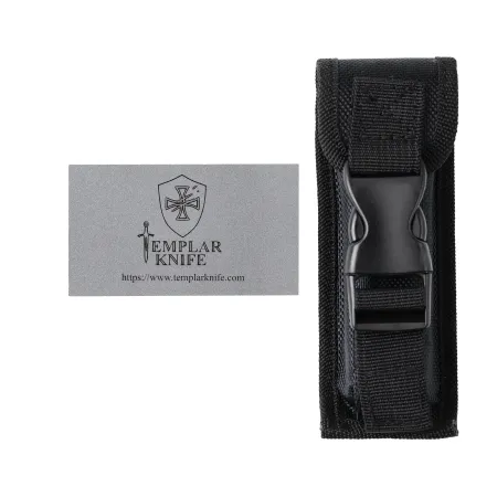 Nóż OTF Templar Knife Large Aluminium Black Rubber Tanto Black
