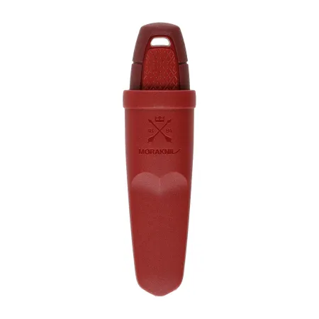 Nóż Morakniv Eldris czerwony z zestawem Neck Knife stal nierdzewna