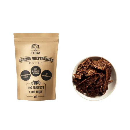 Wieprzowina suszona Toba ostra 30 g