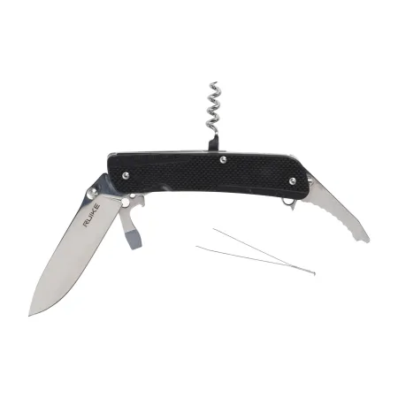 Scyzoryk Ruike LD21-B wielofunkcyjny, czarny