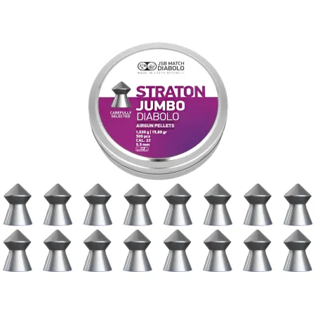 Śrut diabolo JSB Jumbo Straton 5,50 mm 500 szt.