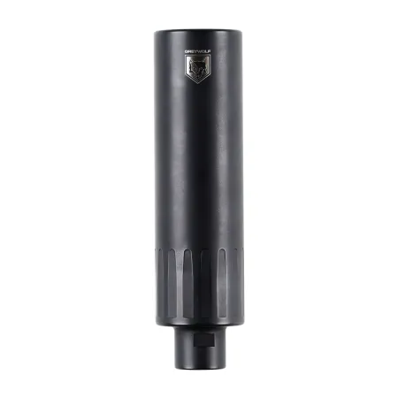 Tłumik do broni Gomander Tactinox 9 L PCC DT 1/2x36 TPI 49 mm nienasuwany stal czarny