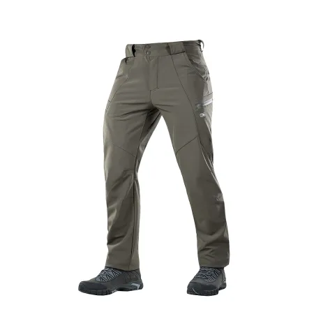 Spodnie trekkingowe M-Tac Soft Shell Winter oliwkowe