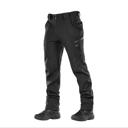 Spodnie trekkingowe M-Tac Soft Shell Winter czarne