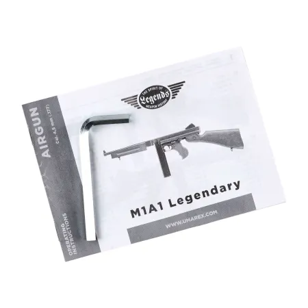 Pistolet maszynowy Legends M1A1 4,5 mm semi-auto
