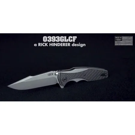 Nóż składany Zero Tolerance ZT Hinderer 0393GLCF