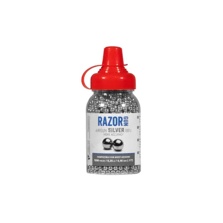 Śrut BBs RazorGun Silver 4,46 mm 1500 szt.