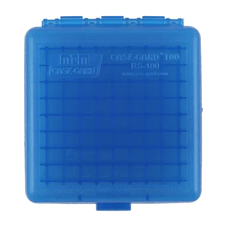 Pudełko na amunicję kulową MTM RS-100-24 223rem 100szt. Niebieskie