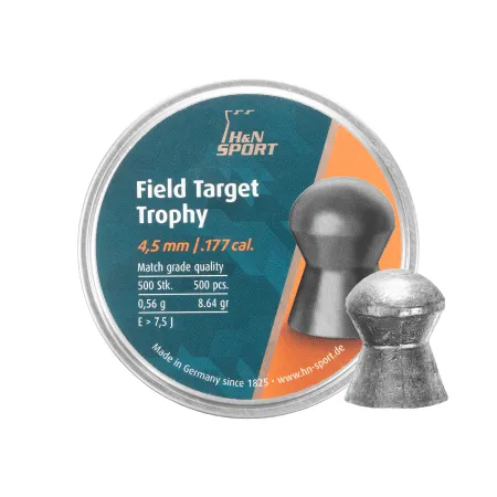 Śrut diabolo H&N Field Target Trophy 4,51mm 500szt.