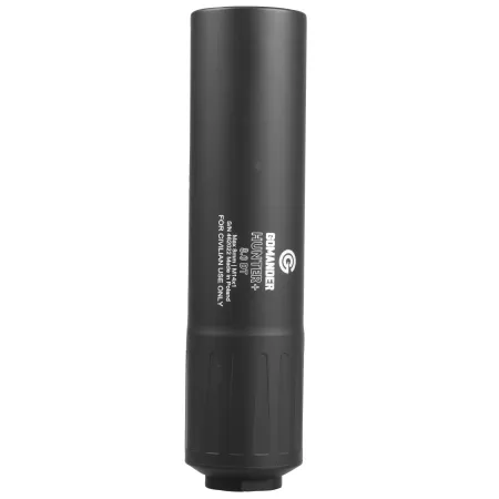 Tłumik do broni myśliwskiej Gomander Hunter M14X1 52 mm 8.0 DT nasuwany na lufę aluminium czarny