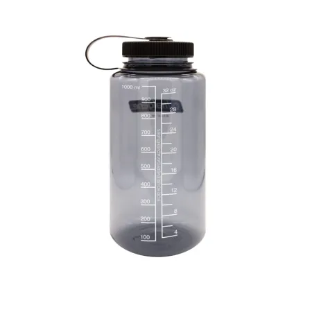 Butelka Nalgene Wide Mouth 1 l szara z szerokim wlewem