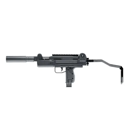 Pistolet maszynowy wiatrówka IWI Mini Uzi 4,5 mm sprężnowy