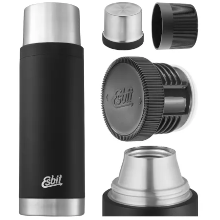 Termos Esbit Sculptor Vacuum Flask 1 l czarny