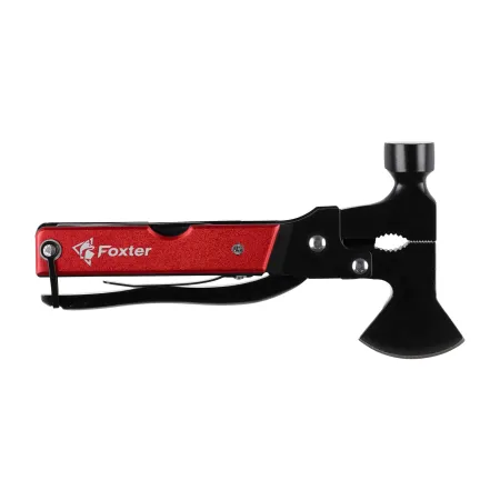 Multitool Foxter narzędzie wielofunkcyjne survival młotek etui 17w1