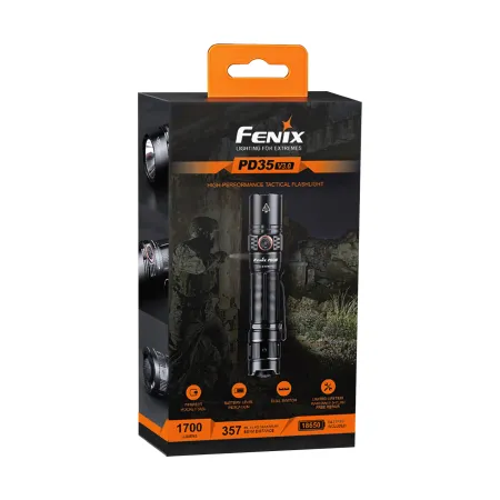 Latarka taktyczna LED Fenix PD35 V3.0 czarna