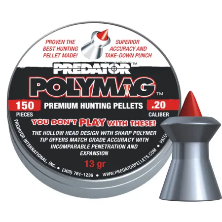 Śrut diabolo JSB Polymag Predator 5,1 mm 150 szt.