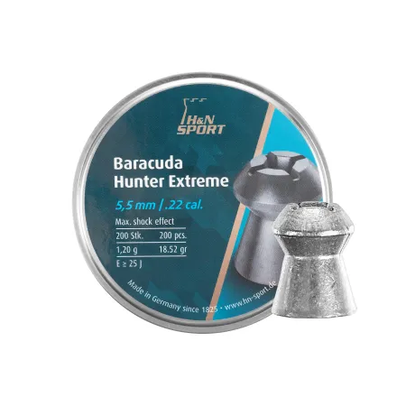 Śrut diabolo H&N Baracuda Hunter Extreme 5,5mm 200 szt.