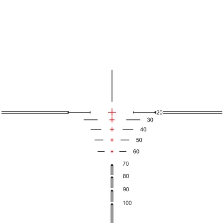 Luneta celownicza do kuszy Hawke XB1 Crossbow 1,5-5x32 IR