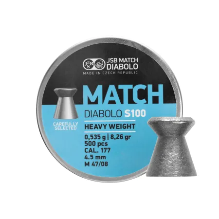 Śrut diabolo JSB Match Heavy S100 4,50/500