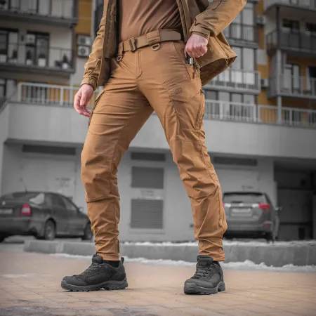 Spodnie taktyczne M-Tac Aggressor Gen. II Flex brązowe
