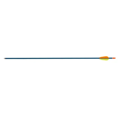 Strzała Poe Lang aluminiowa 29" grot tarczowy gładki niebieska