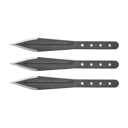 Nóż Condor rzutka 12" 3 szt. czarny