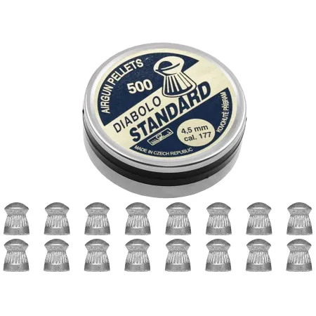 Śrut diabolo Kovohute Standard 4,5 mm 500 szt.