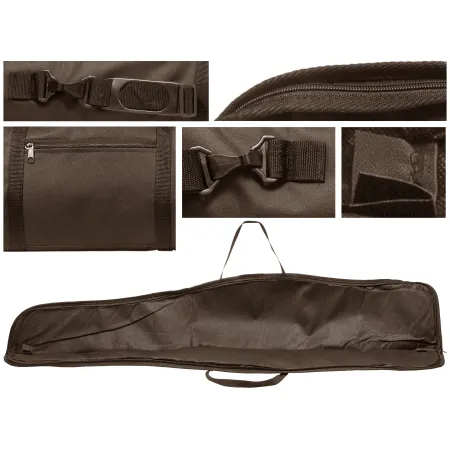 Pokrowiec soft 120 cm 1 kieszeń brązowy
