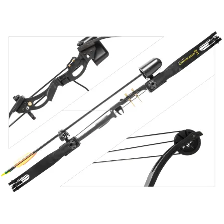 Łuk bloczkowy dla dzieci i młodzieży Poe Lang Kirupira 15-20 lb 34,5