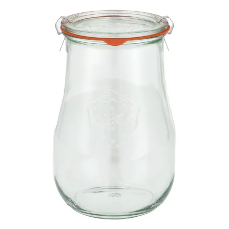 Słoik Weck Tulip z pokrywką, uszczelką i 2 zapinkami 1750 ml 4 szt