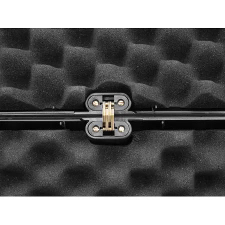 Kufer na bron Megaline czarny 97x25x10 cm szyfr