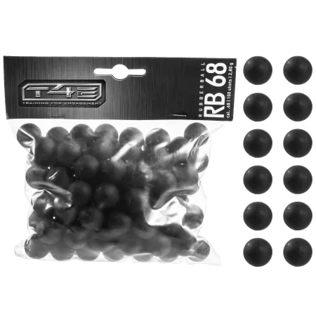 Kule gumowe Umarex T4E RB 68 kal. .68 / 100 szt. do Umarex T4E HDS i SG-68