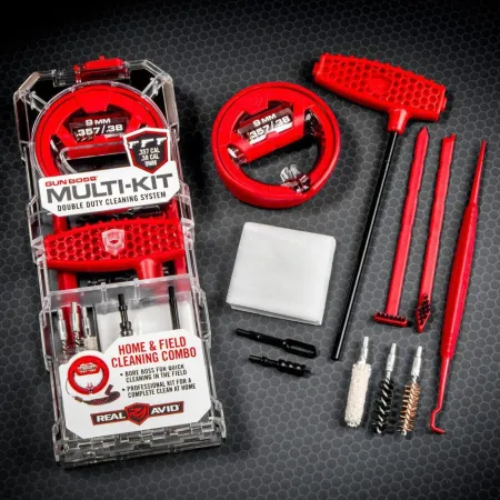 Zestaw narzędzi do czyszczenia broni Real Avid Gun Boss Multi-Kit do .357 / .38 / 9 mm