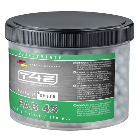 Kulki gumowe T4E Performance FAB Speed kal. .43 430 szt.