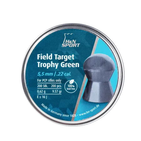 Śrut diabolo H&N FTT Green 5,5 mm 200 szt.