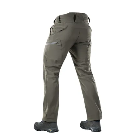 Spodnie trekkingowe M-Tac Soft Shell Winter oliwkowe