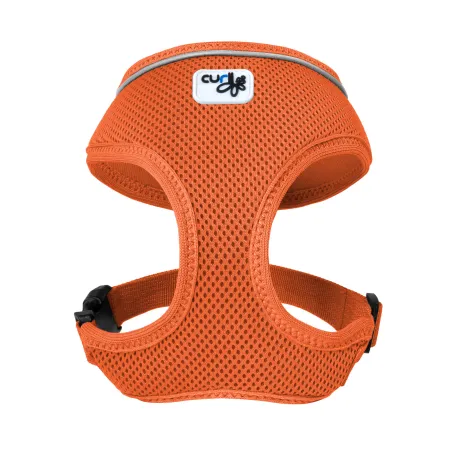 Szelki dla psa Curli Basic Air-Mesh pomarańczowe