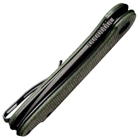 Nóż składany Civivi Elementum C907T-E green micarta