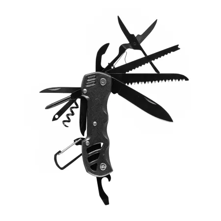Multitool Foxter narzędzie wielofunkcyjne survival 13w1 czarny
