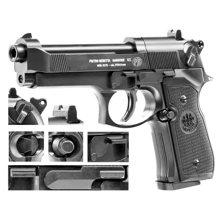 Pistolet wiatrówka Beretta M92 FS 4,5 mm Diabolo CO2